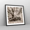 Gerahmtes Poster - Schwarzer Rahmen - Formel 1 Rennen Retro Produktbild-Vorschau 8