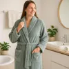 Betz Bademantel Microfaser mit Schalkragen - MALMÖ - für Produktbild-Vorschau 2