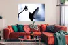 MuchoWow® Poster Vogel - Kolibri - Scherenschnitt 120x80 cm Produktbild-Vorschau 2