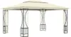 vidaXL Pavillon mit Netz 300x400x265 cm Creme Produktbild-Vorschau 3