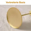 Kerzenhalter Set Metall, Vintage Wohnaccessoire, Tischdeko Produktbild-Vorschau 3