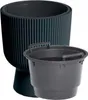 Prosperplast Blumentopf MILLY Anthrazit 29,8 cm Produktbild-Vorschau 7