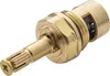 A close-up studio shot of a brass faucet cartridge. Náhľad obrázku produktu