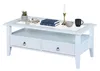 Inter Link Couchtisch Provence 2 Schubladen Glas Kiefer Produktbild-Vorschau 1