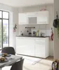 Singleküche >Jazz< in Weiß hochglanz - 160x212x60 Produktbild-Vorschau 3