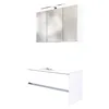 Badmöbel LED Spiegelschrank 80 cm ARLON-03 in weiß BxHxT: Produktbild-Vorschau 3