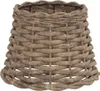 vidaXL Paralume marrone Ø20x15 cm in vimini Anteprima dell’immagine prodotto 1