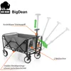 BigDean Bollerwagen faltbar belastbar bis 80kg – Produktbild-Vorschau 4