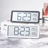 Digitale Wanduhr Schwarz, 20 cm, mit Temperatur, Produktbild-Vorschau 7