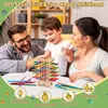 Montessori Spiel Brettspiel aus Holz, 42 Stück Bunte Produktbild-Vorschau 7