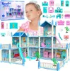 Malplay XXL möbliertes Puppenhaus Villa mit Möbeln & Produktbild-Vorschau 1