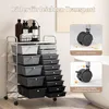 GOPLUS Rollcontainer mit 15 Schubladen stapelbar, Rollregal Produktbild-Vorschau 3