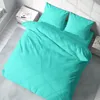 Uni Bettwäsche 200x200 cm petrol türkis Doppelbett Produktbild-Vorschau 4