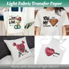 20 pièces A4 Inkjet Heat Transfer Paper pour T-shirts, sacs Voir les images du produit 6