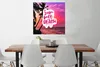 MuchoWow® Poster Sommer - Rosa - Palme - Sprichwörter 75x75 Produktbild-Vorschau 2