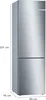 Bosch Serie 6 KGE39AICA, 343 l, SN-T, 14 kg/24h, C, Anteprima dell’immagine prodotto 7
