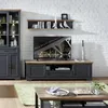 TV-Board Jasmin Lowboard in graphit Artisan Eiche 193x54 cm Produktbild-Vorschau 8