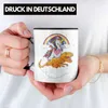 Trendation - Einhorn T-Rex Tasse Grafik Geschenk Lustig Produktbild-Vorschau 2