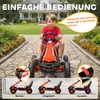 AIYAPLAY Gokart Tretauto mit Handbremse verstellbar Sitz Produktbild-Vorschau 4