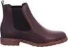 A side view of a brown leather Chelsea boot. Produktbild-Vorschau