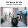 Reolink E1 Zoom, telecamera di sicurezza Wi-Fi 4K 8MP PTZ Anteprima dell’immagine prodotto 4
