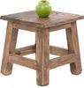 Fusshocker PALO | 27x26cm (HxB), rustikaler Holzhocker Produktbild-Vorschau 3
