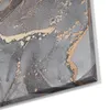 DEQORI Magnettafel Metall 90x60 cm 'Elegantes Marmormuster' Produktbild-Vorschau 5