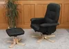 Relaxsessel H56, Fernsehsessel TV-Sessel mit Hocker Produktbild-Vorschau 4