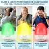 GRUNDIG CO2 Messgerät Ampel - Kalibrierungsautomatik, Akku Produktbild-Vorschau 5
