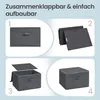 SONGMICS Stoffbox, faltbare Aufbewahrungsbox mit Griffen, Produktbild-Vorschau 7