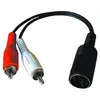 Goobay 50004 cable de audio 0,2 m DIN (5-polig) 2 x RCA Produktbild-Vorschau 4