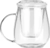 Vilde | Teetasse mit Teesieb und Deckel - 530 ml - Aus Glas Produktbild-Vorschau 3