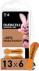 Piles Duracell pour appareils auditifs 13 PR48 Voir les images du produit 3