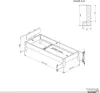 TUGA-Holztech Massivholzbett Einzelbett "Nannerl" 80 200 38 Produktbild-Vorschau 5