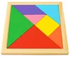 Tangram puzzle hra drevené bloky Náhľad obrázku produktu 11