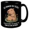 Capybara Motivation Tasse - sei immer du selbst Produktbild-Vorschau 1