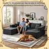 Rotlicht-Therapiematte, 120 LEDs, 850+660+850 nm, für Hunde & Katzen Productafbeelding-voorbeeld