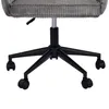 The base and wheels of a gray office chair. Náhľad obrázku produktu