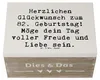 Mr. & Mrs. Panda Geschenkbox Spruch 82. Geburtstag 22 x 15 Produktbild-Vorschau 3
