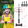 Yoleo 3-in-1 Kinder Roller Scooter mit Abnehmbarem Sitz, Produktbild-Vorschau 4