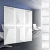 HEXIM 3D Wandpaneele, PVC Kunststoff weiß - Quadrat Design Produktbild-Vorschau 1