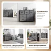 HOKEEPER Kommode, Chest of Drawers, 7 Schubladen aus Stoff Produktbild-Vorschau 7
