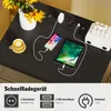 LED Nachttisch mit Steckdose & USB, Hochglanz mit 3 Produktbild-Vorschau 4