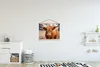 MuchoWow® Textilposter Kuh - Schottischer Hochländer - Produktbild-Vorschau 2