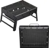 2er Set Holzkohlegrill Tragbar, 35x27x20 cm Klappgrill, Produktbild-Vorschau 1