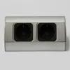 kalb | ciabatta angolare a 2 vie 2x presa 230V alluminio Anteprima dell’immagine prodotto 4