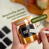 Set de 8 pots à épices de 250ml avec étiquettes et stylo Voir les images du produit 4