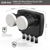 DUR-line 6° Monoblock Quad LNB - Astra 19,2°E + Hotbird Produktbild-Vorschau 3