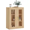 vidaXL Armadio a muro rovere Sonoma 69,5x34x90 cm Anteprima dell’immagine prodotto 4