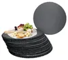 12x talerze łupkowe okrągłe Ø30cm talerz do pizzy talerz do Podgląd zdjęcia produktu 1
